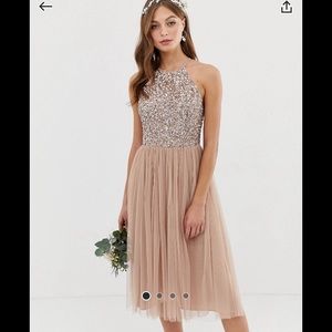 Tulle Dress with sequins